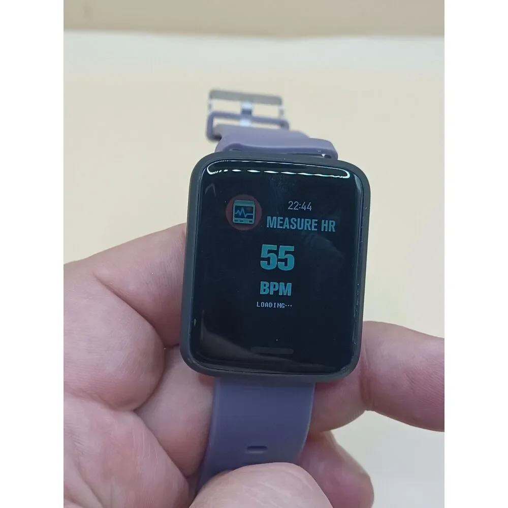 Lintelek Fitness Tracker H19 With Charger and 3 Wrist Bands Smart Watch